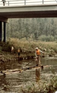 Stan Skirrow and the building of Low's Bridge