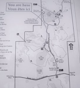 Elk Island map